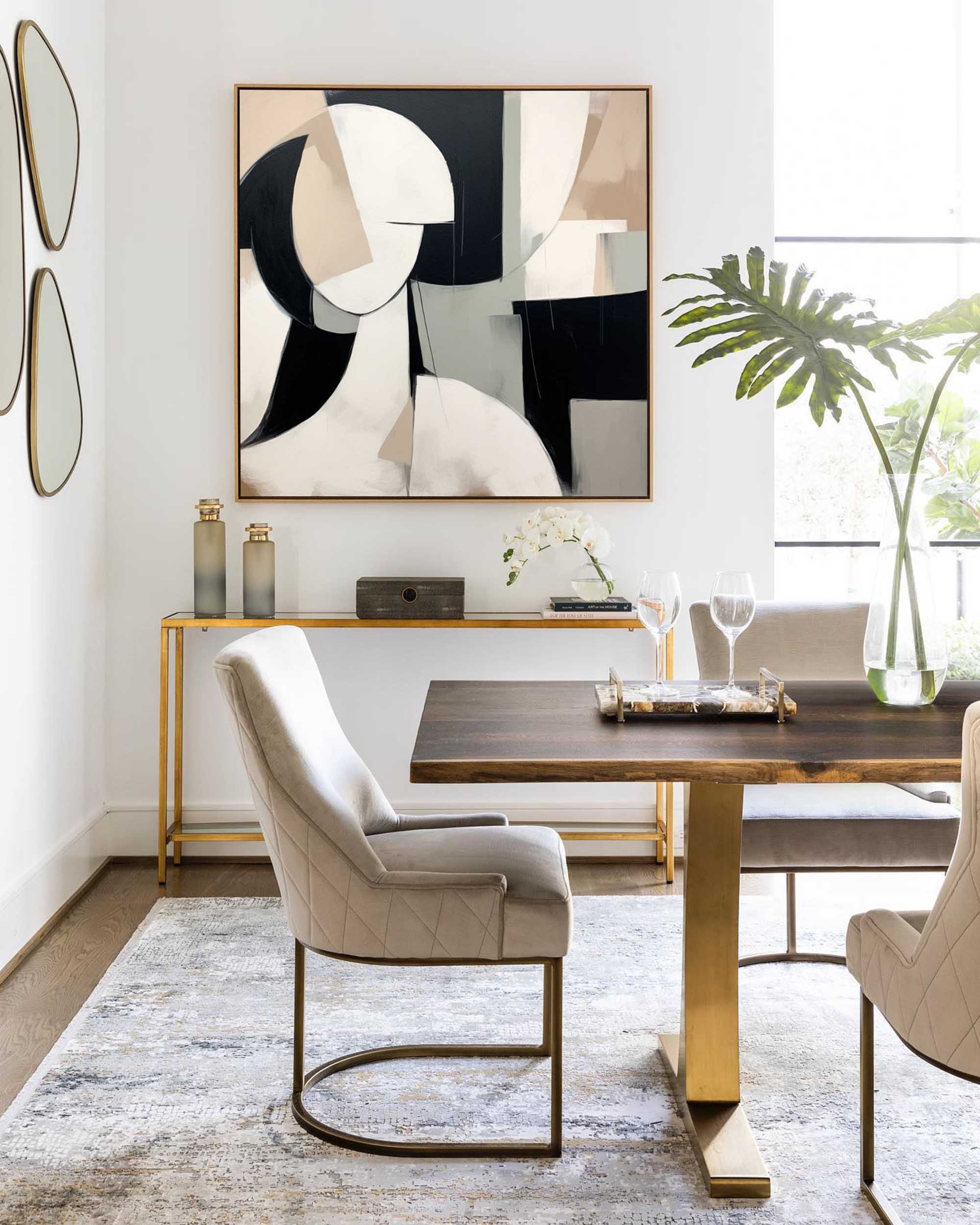 Wabi-Sabi Abstrait Art #MS046