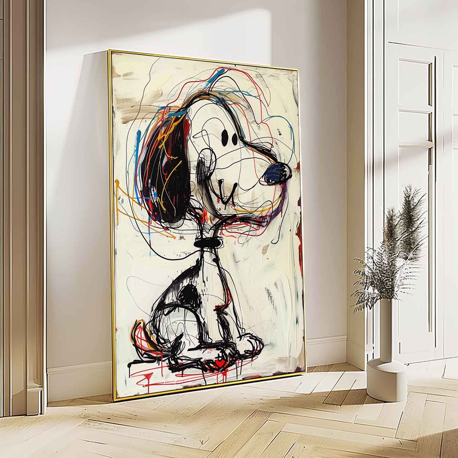 Abstrait Animal Art #MS005