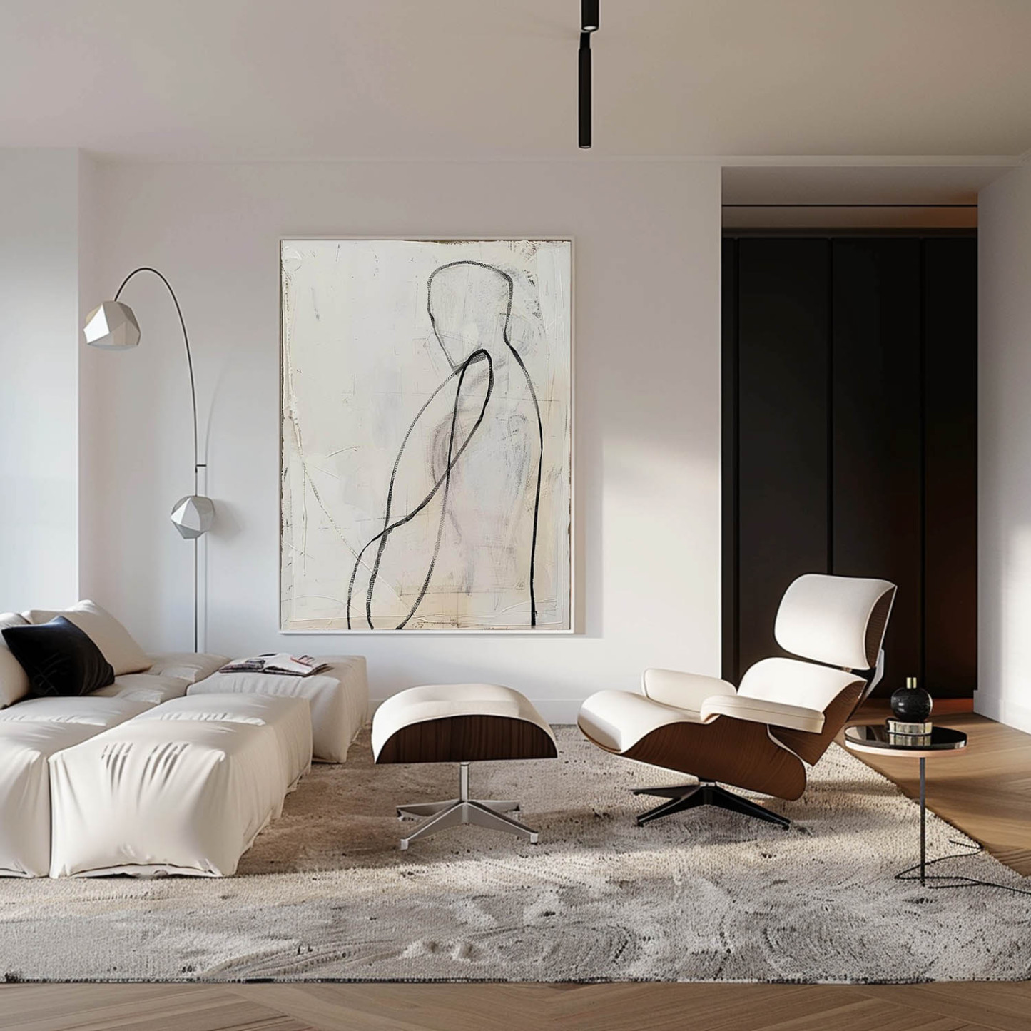 Contemporain Minimalisme Art #MS095