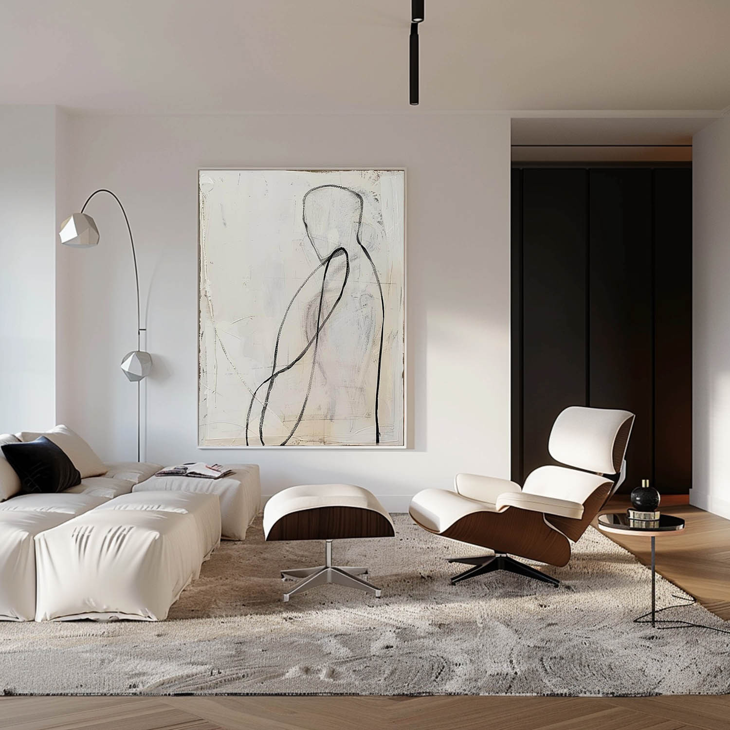Contemporain Minimalisme Art #MS095