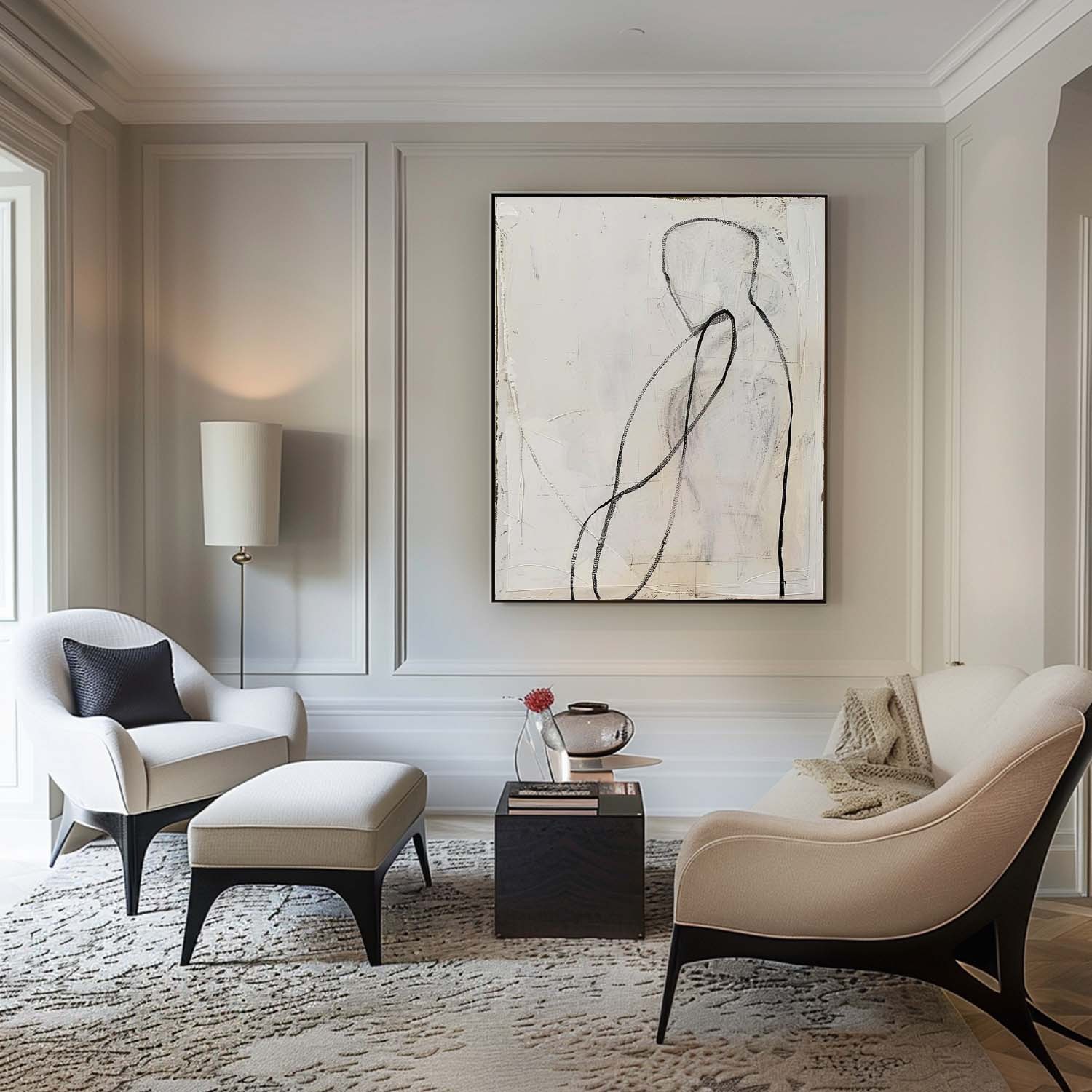 Contemporain Minimalisme Art #MS095