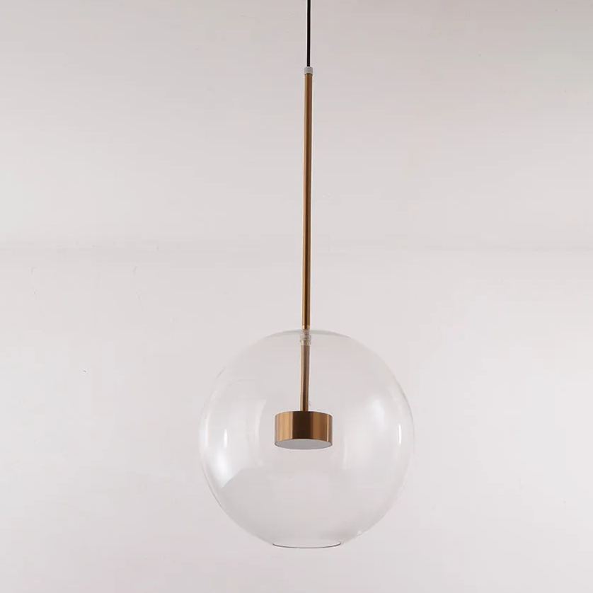 Hailie Suspenison Boule Inhabituel, Métal/Verre, Or, Domicile/Salon