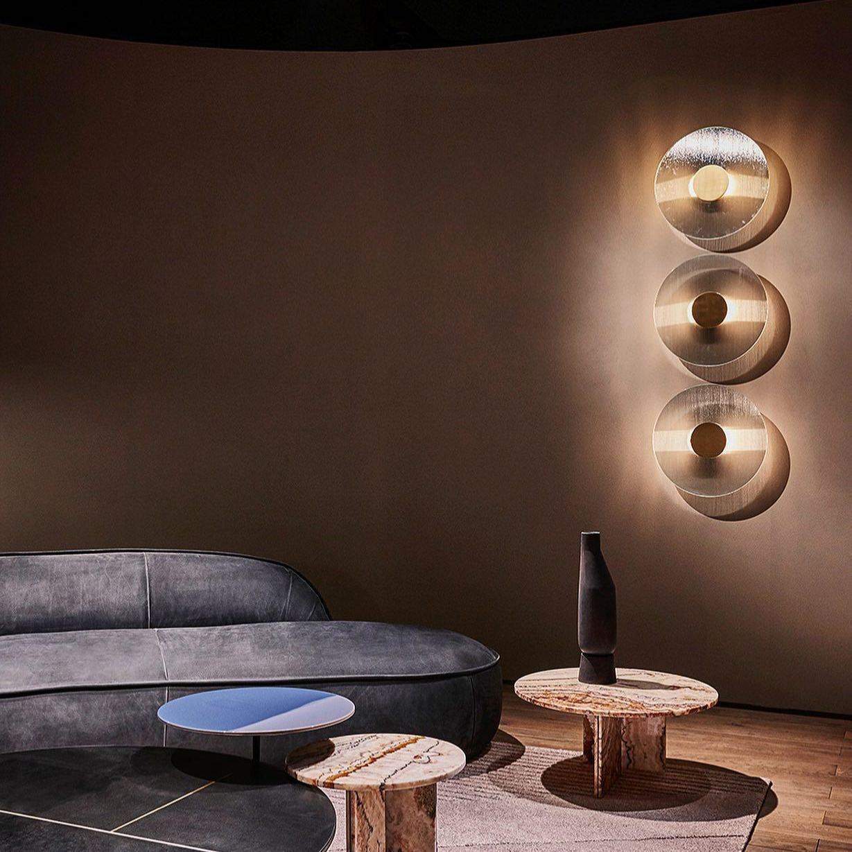 Orr Minimalism Metal Glass Wall Lamp Dining Room Bedroom