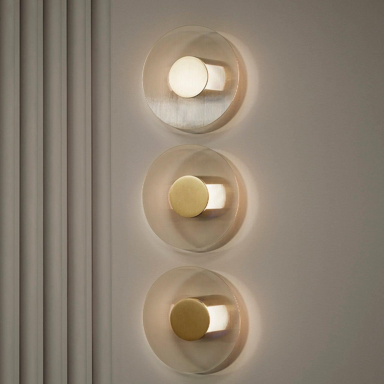 Orr Minimalism Metal Glass Wall Lamp Dining Room Bedroom