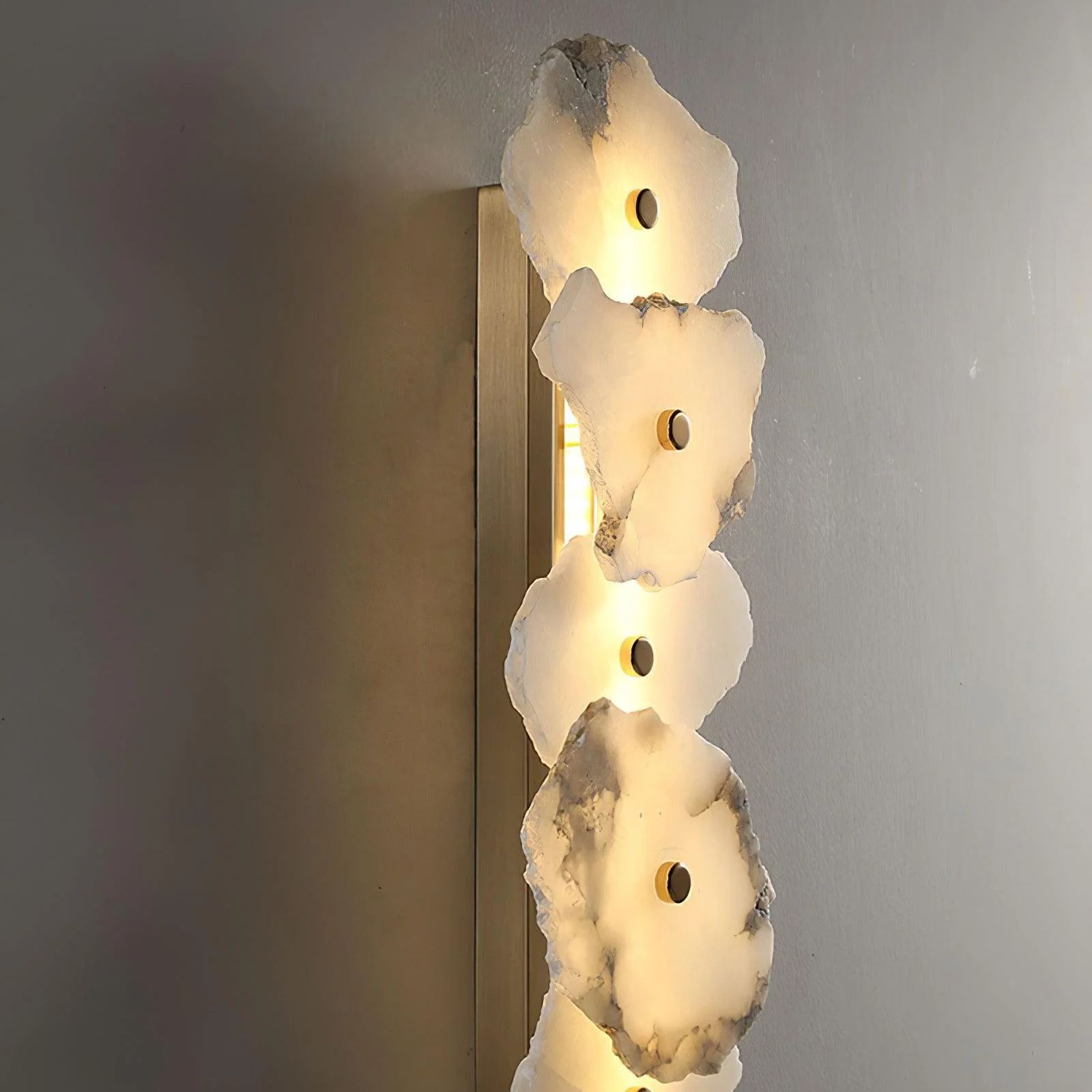 Ozawa Unusual Flower Resin Wall Light Bedroom Hallway Dining Room