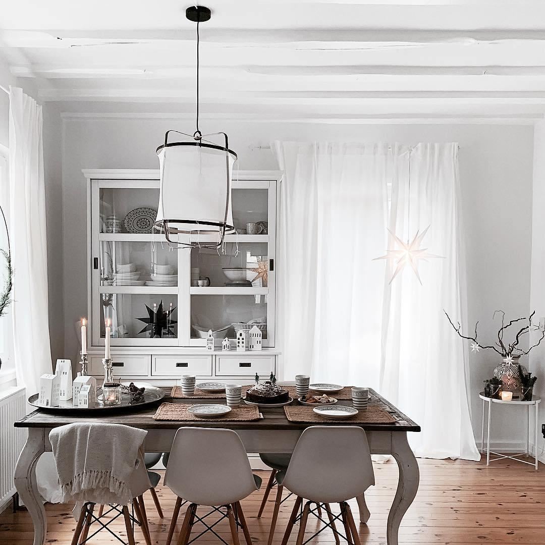 Ozawa Modern Cottage Fabric Pendant Light Shades Living Dining Room Bedroom