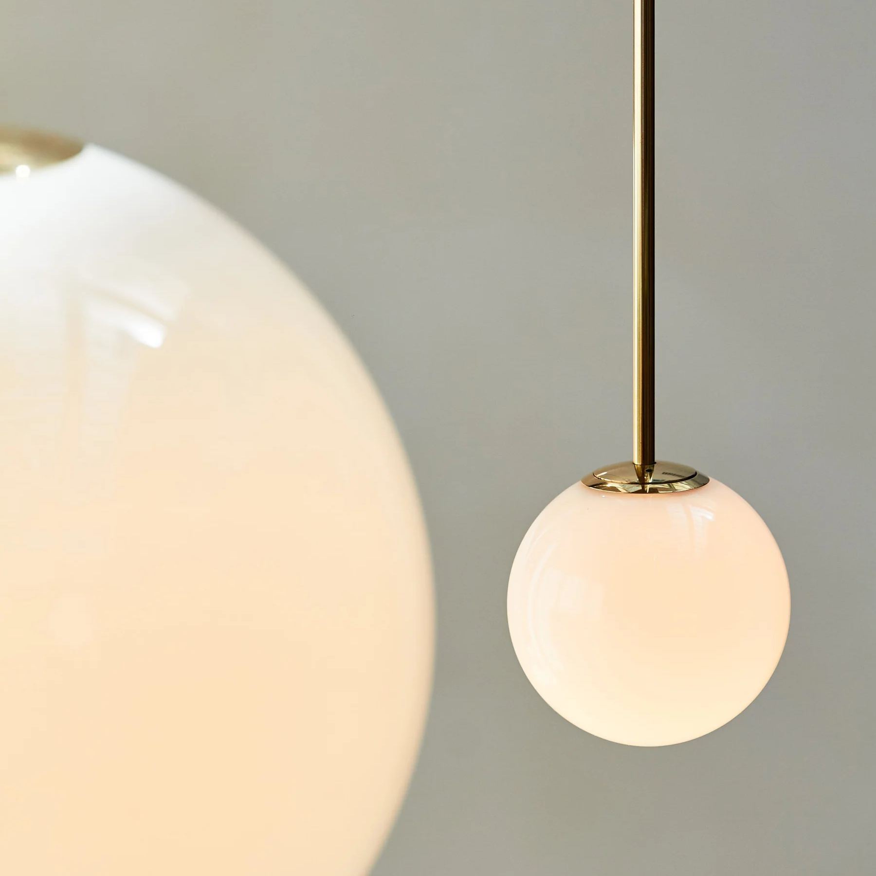 Hailie Modern Minimalism Glass Pendant Light Dining Room Bedroom