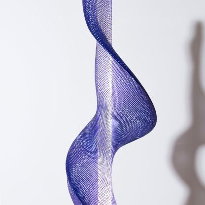 Edge Modern Unusual Fiber Pendant Light Shades Living Dining Room