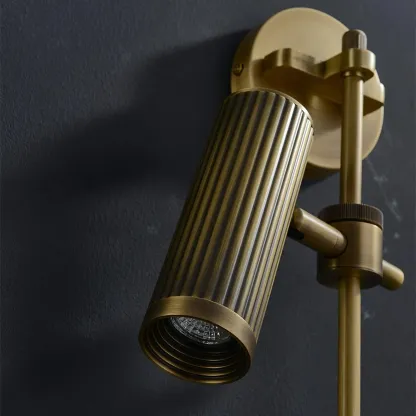 Edge Moderne Industriel Métal Applique Murale Chambre à Coucher Salon
