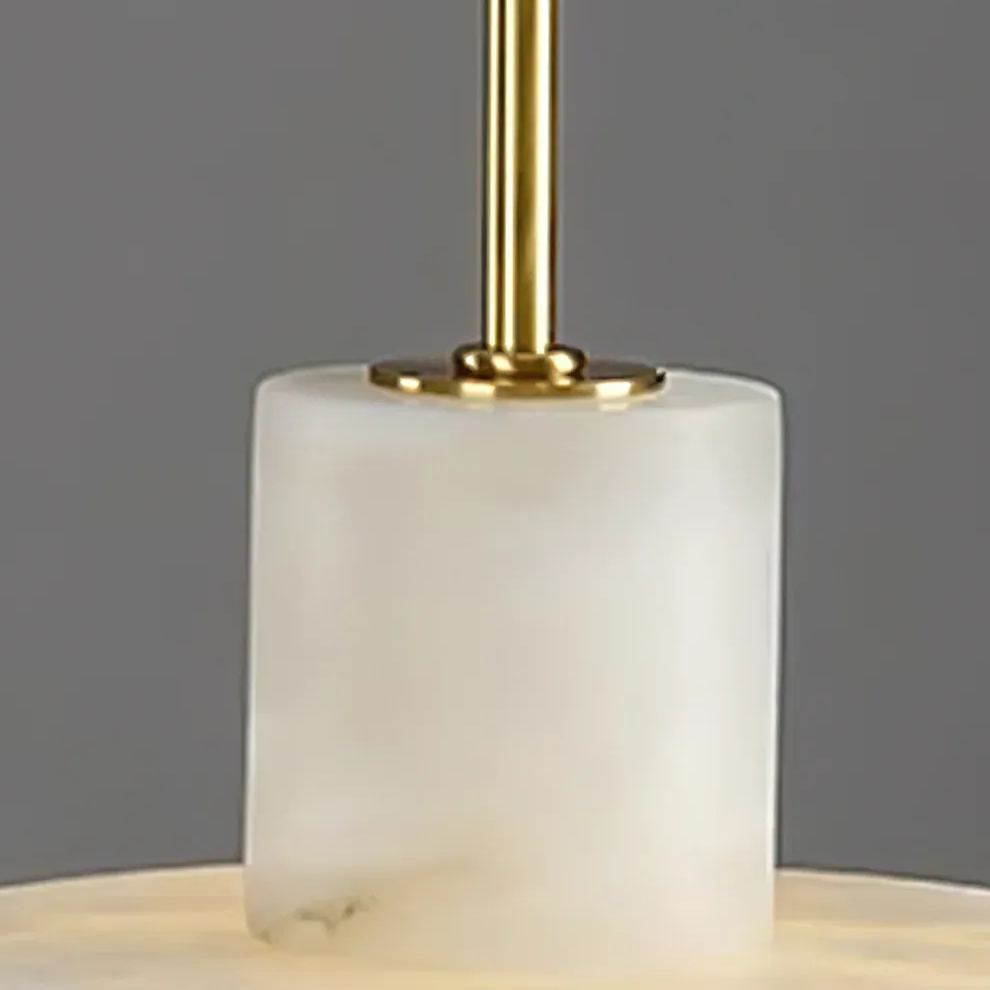 Ozawa Modern Round Rasin Pendant Light Bedroom Dining Room