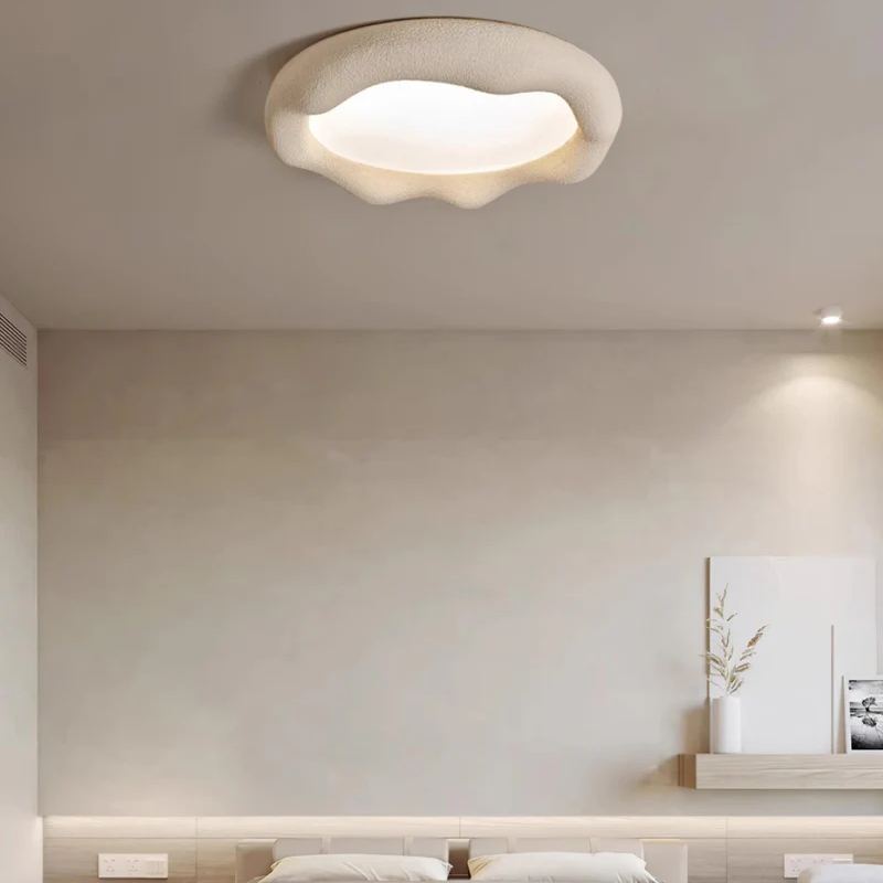 Quinn ceiling light in a serene bedroom, modern lighting