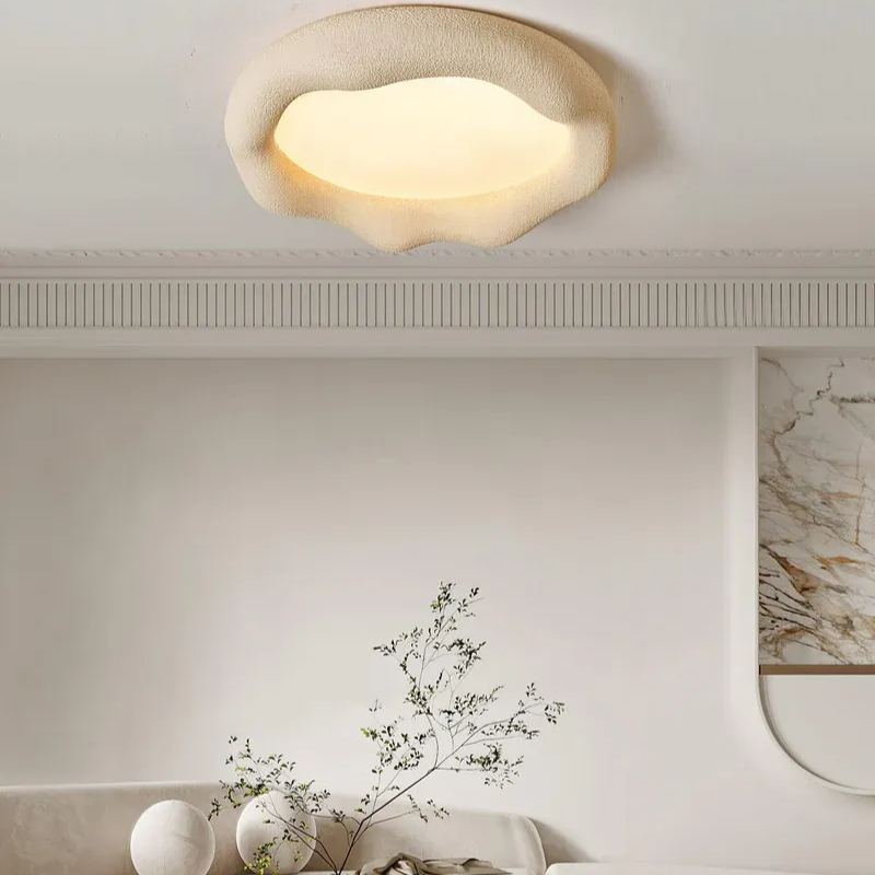 Quinn Modern Round Resin Acrylic Ceiling Light Bedroom Living Room