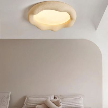 Quinn Modern Round Resin Acrylic Ceiling Light Bedroom Living Room