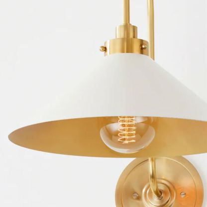 Alessio Vintage Cottage Metal Wall Light Bedroom Study Living Room