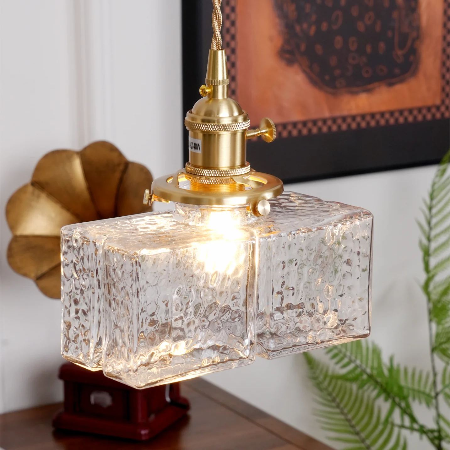 Alessio Vintage Luxury Glass Pendant Light Shades Dining Room Bedroom