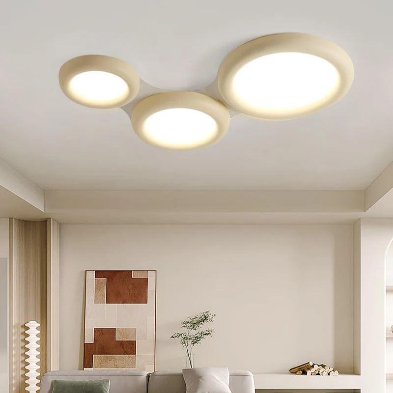 Quinn Moderne Rond LED Acrylique Plafonnier Chambre Salon