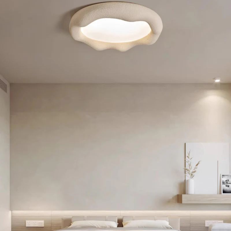 Quinn Moderne Rond R��sine Acrylique Plafonnier Chambre Salon
