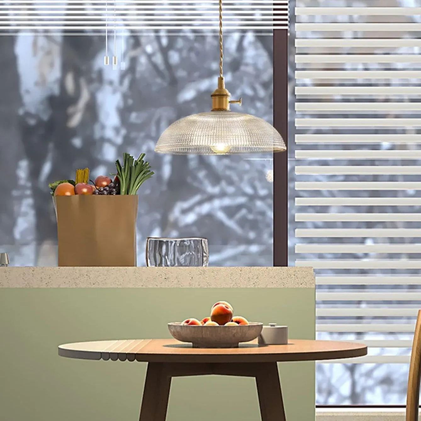Suspensions Moderne Métal Verre Opaque Chambre à Coucher Salon | Las Sola