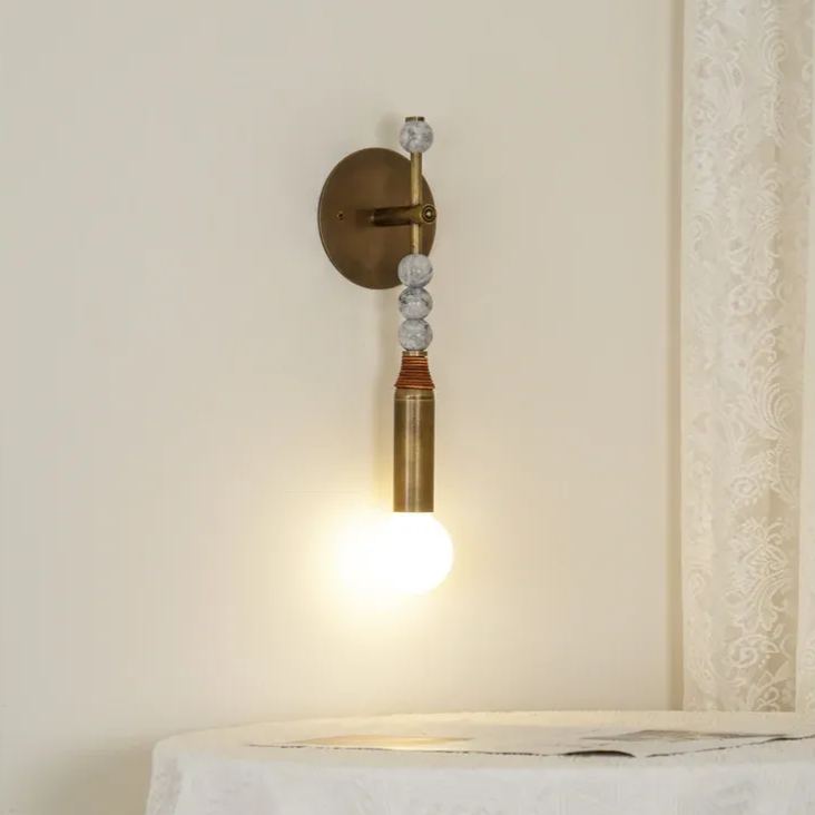 Alessio Vintage Inhabituel Marbre Applique Murale Chambre Couloir
