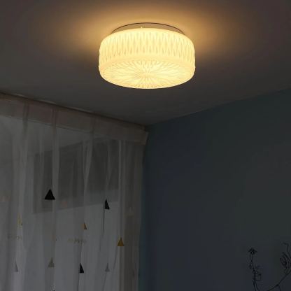 Quinn Minimalisme Métal Verre Plafonnier Chambre à Coucher Salon