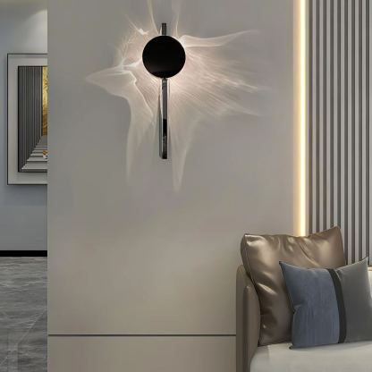 Edge Moderne Créatif Métal Applique Murale Chambre à Coucher Salon Couloir