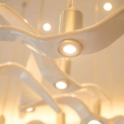 Jade Inhabituel Métal Résine Suspensions Chambre à Coucher Salon