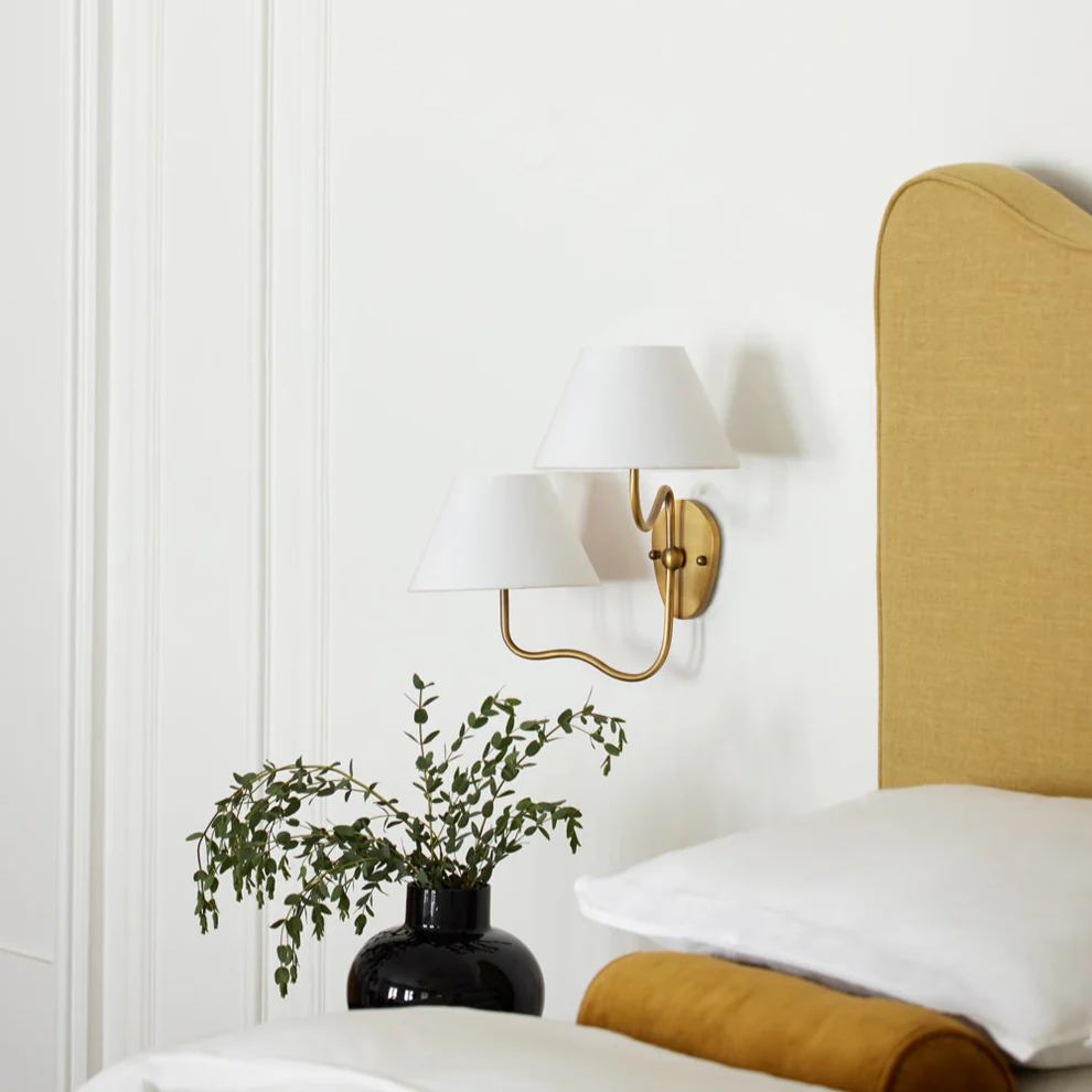 Alessio Vintage Classical Metal Wall Light Bedroom Living Room