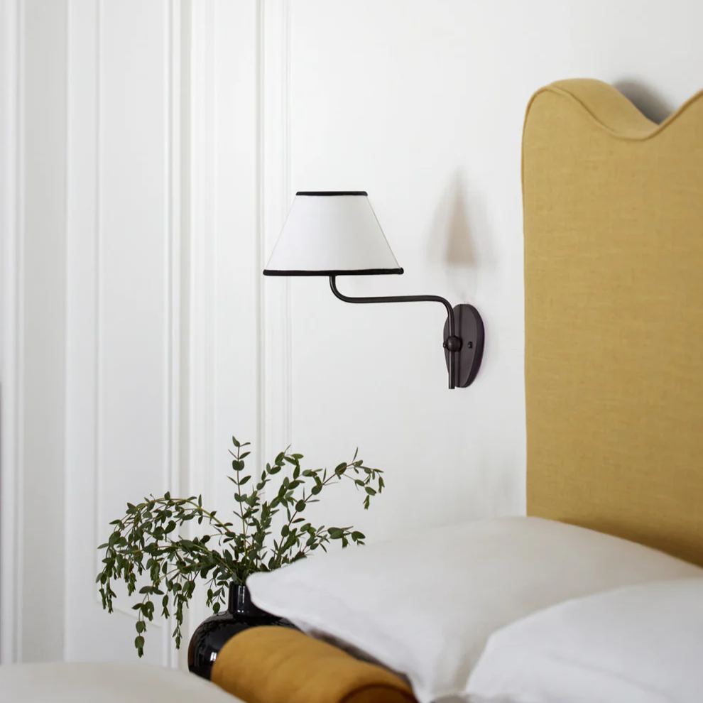 Alessio Vintage Classical Metal Wall Light Bedroom Living Room