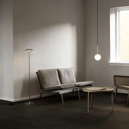 Hailie Minimalisme Métal Verre Suspensions Chambre à Coucher Salon