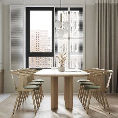 Hailie Minimalisme Métal Verre Suspensions Chambre à Coucher Salon