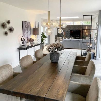 Hailie Minimalisme Métal Verre Suspensions Chambre à Coucher Salon