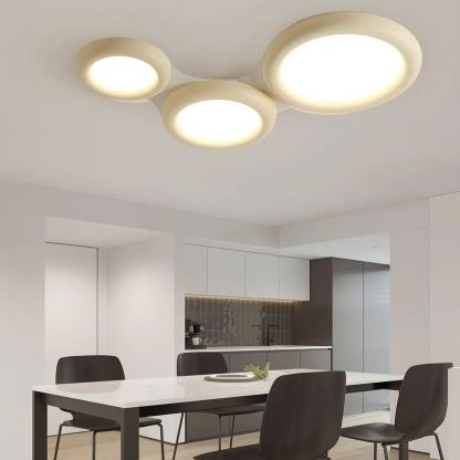 Quinn Moderne Rond LED Acrylique Plafonnier Chambre Salon