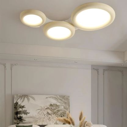 Quinn Moderne Rond LED Acrylique Plafonnier Chambre Salon