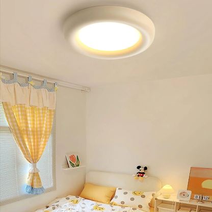 Quinn Moderne Rond LED Acrylique Plafonnier Chambre Salon