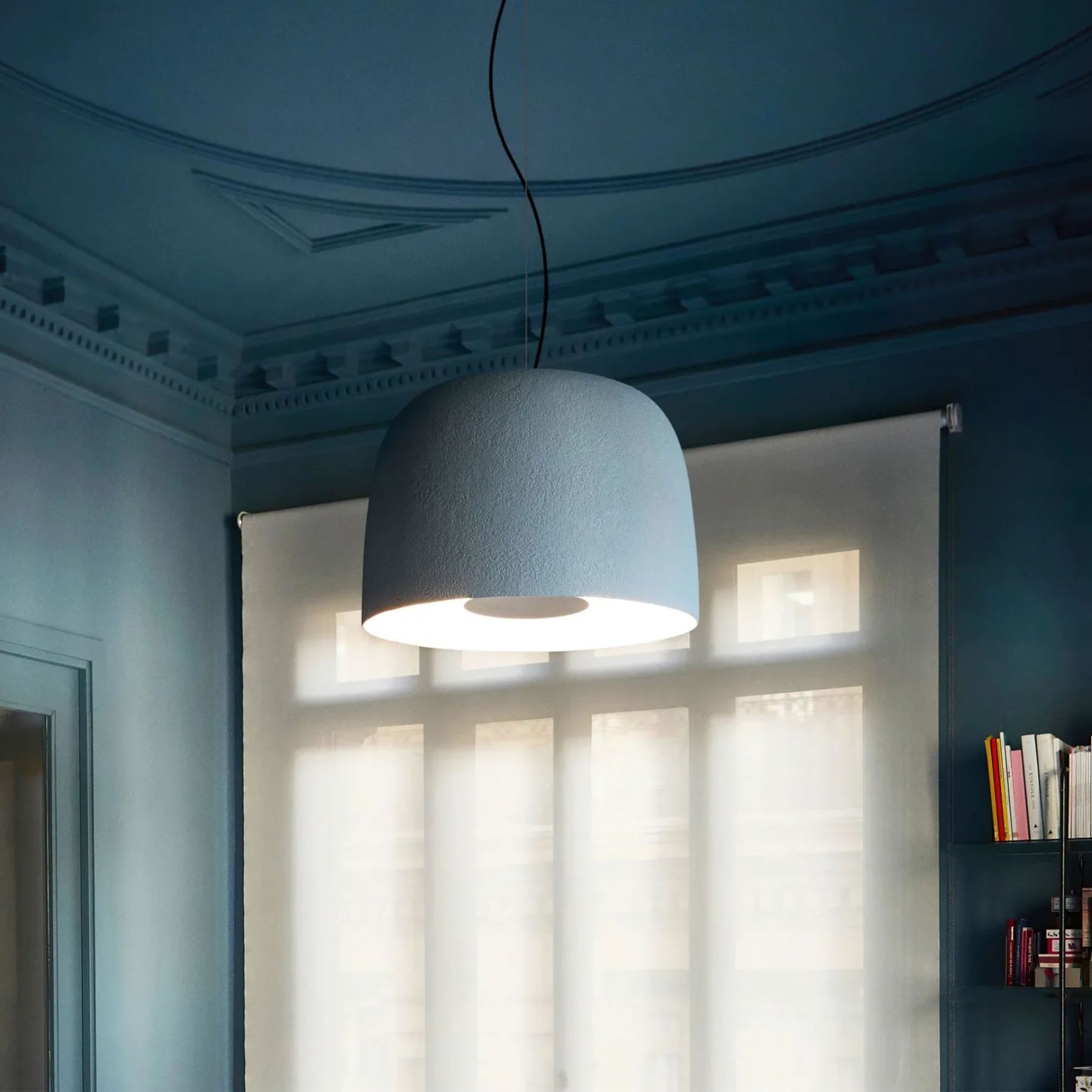 Carins Moderne Rond Métal Suspension Abat-Jours Salon Bureau