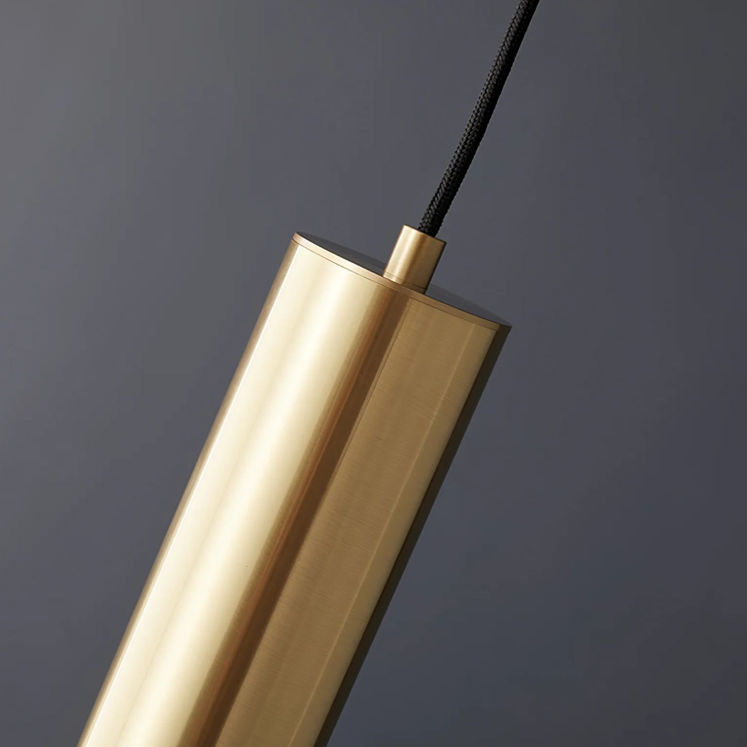 Meza Modern Cylinder Metal Acrylic Pendant Light Bedroom Dining Room