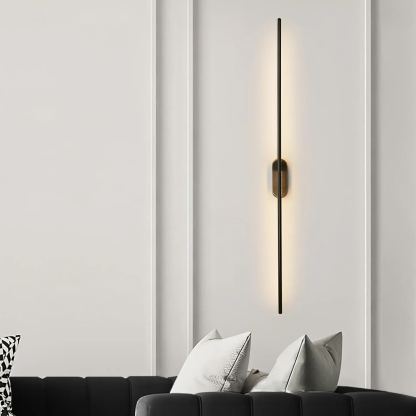 Edge Minimalisme Métal Acrylique Applique Murale Chambre à Coucher Salon