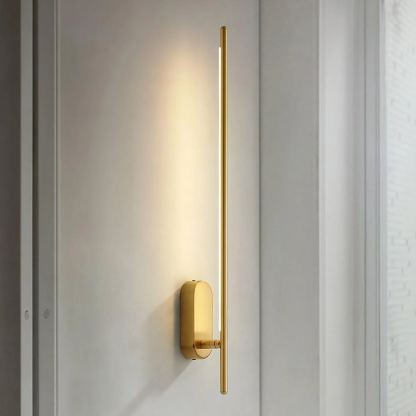 Edge Minimalisme Métal Acrylique Applique Murale Chambre à Coucher Salon