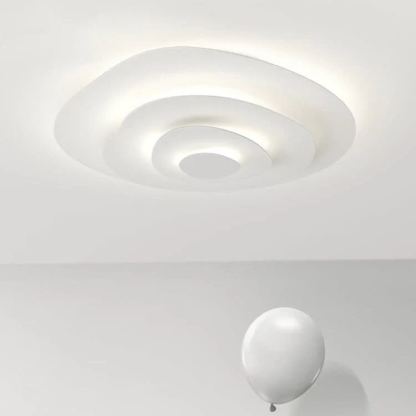 Quinn Moderne Ondulation Métal Plafonnier Chambre Salon