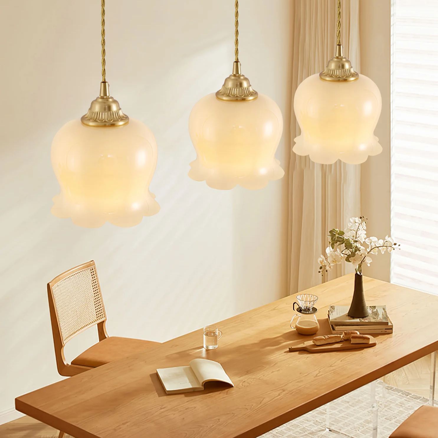 Carins Ancien Fleur Résine Suspensions Chambre à Coucher Salon Salle à Manger