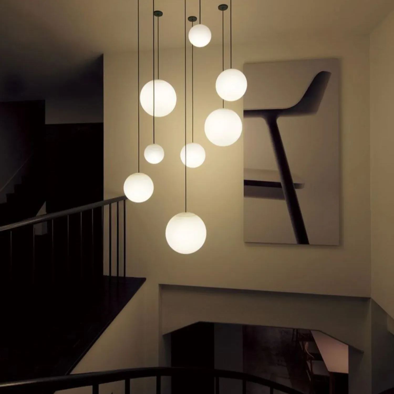 Hailie Moderne Minimalisme Verre Suspensions Salle à Manger Chambre à Coucher