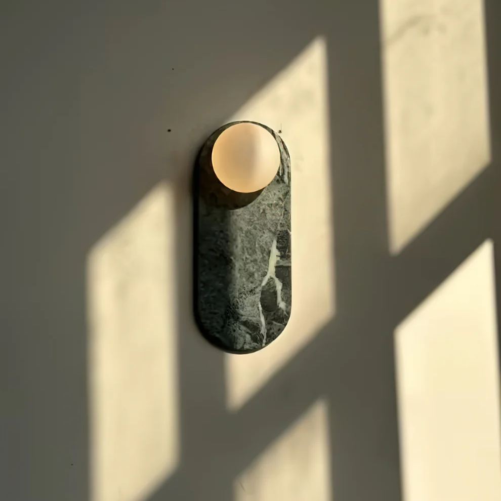 Jade Minimalisme Métal Verre Applique Murale Salle à Manger Chambre