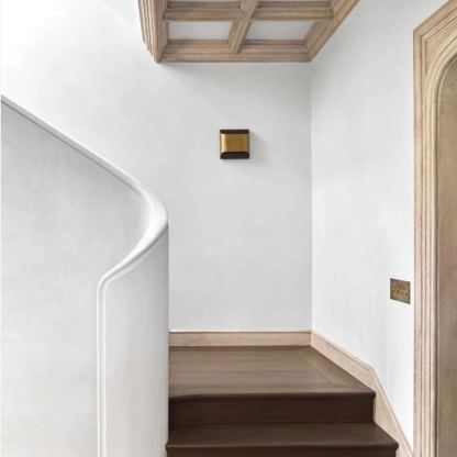 Orr Ancien Industriel Carré Métal Applique Murale Chambre à Coucher Couloir Salle de Bain