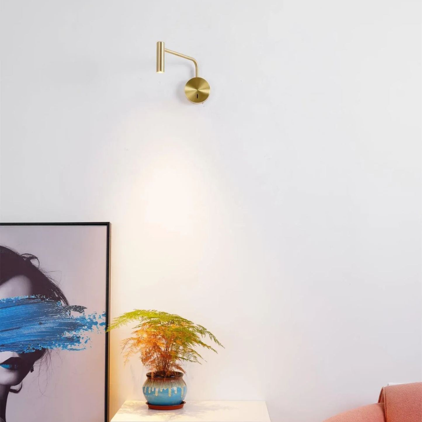 Orr Moderne Minimalist LED Métal Applique Murale Salle d'étude
