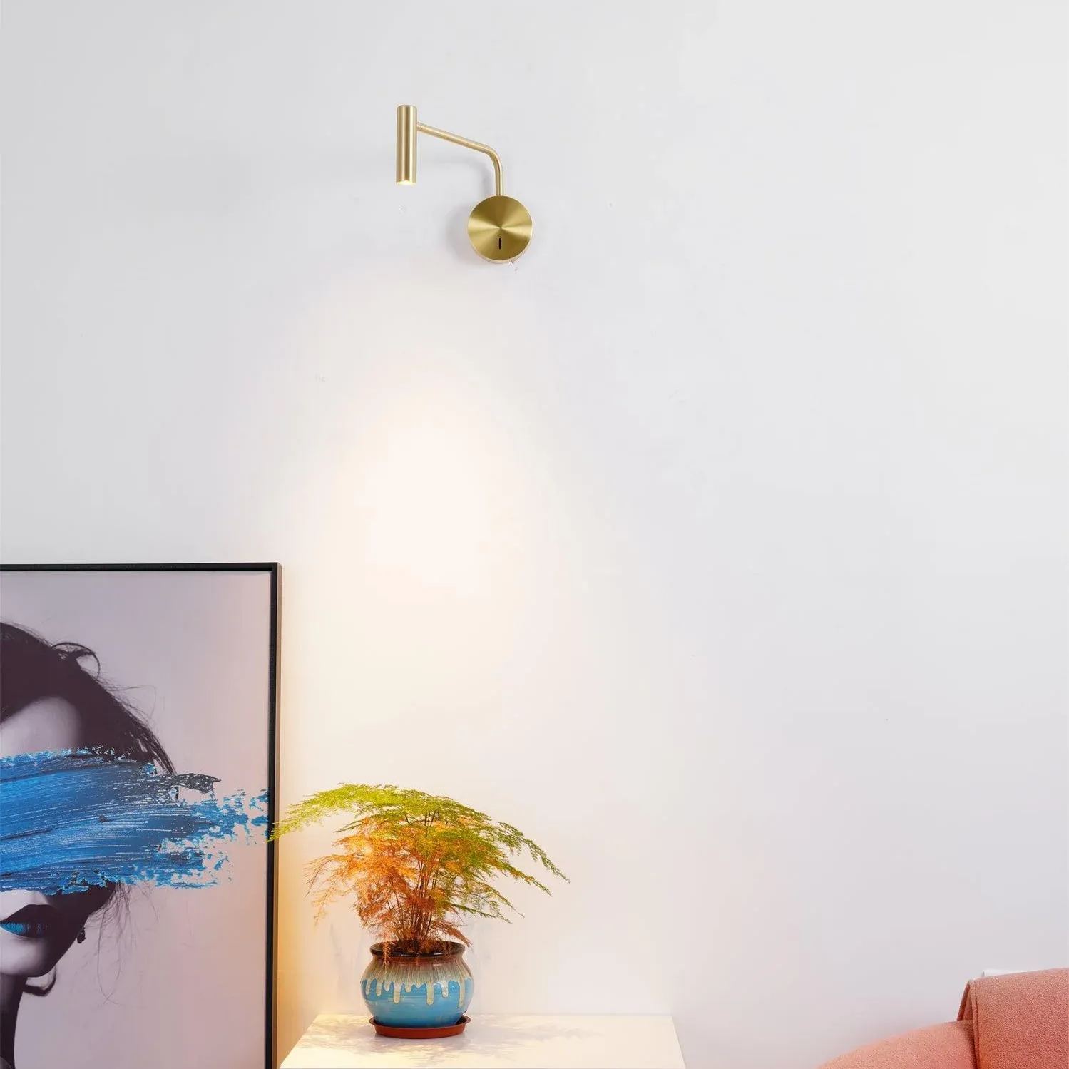 Orr Moderne Minimalist LED Métal Applique Murale Salle d'étude