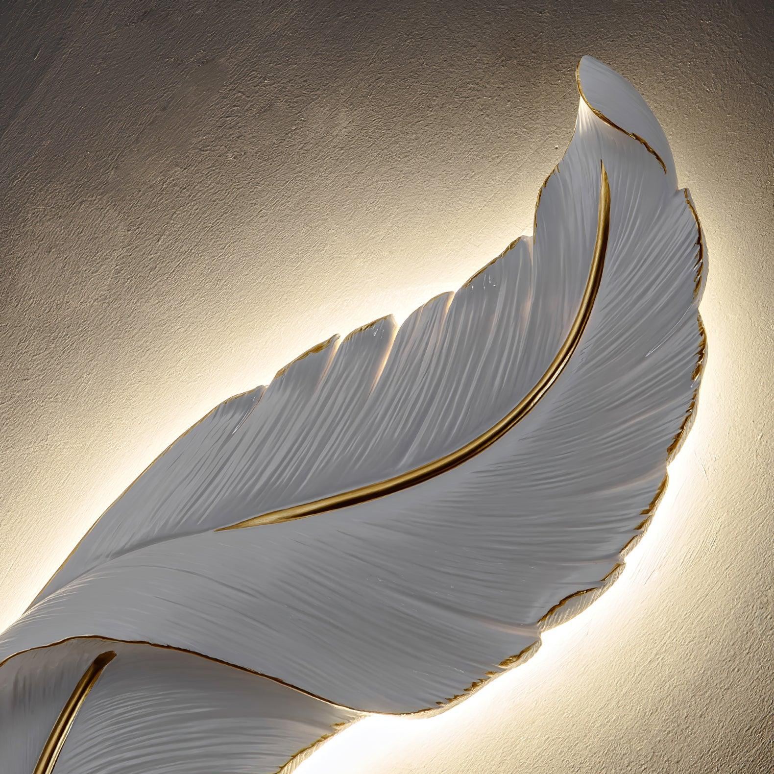 Ozawa Naturel LED Résine Applique Murale Salle à Manger Chambre à Coucher