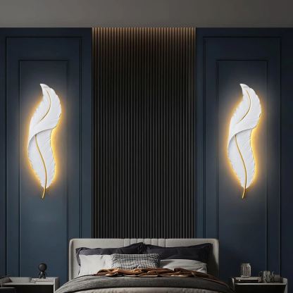 Ozawa Naturel LED Résine Applique Murale Salle à Manger Chambre à Coucher