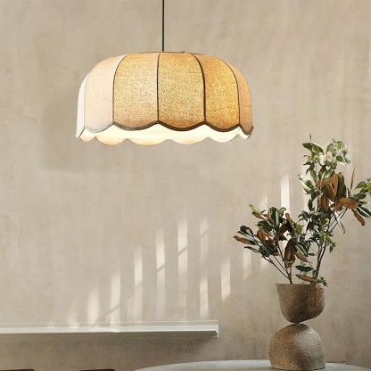 Renée Chalet Banane Feuille Tissu Suspensions Nuances Chambre à Coucher Salon