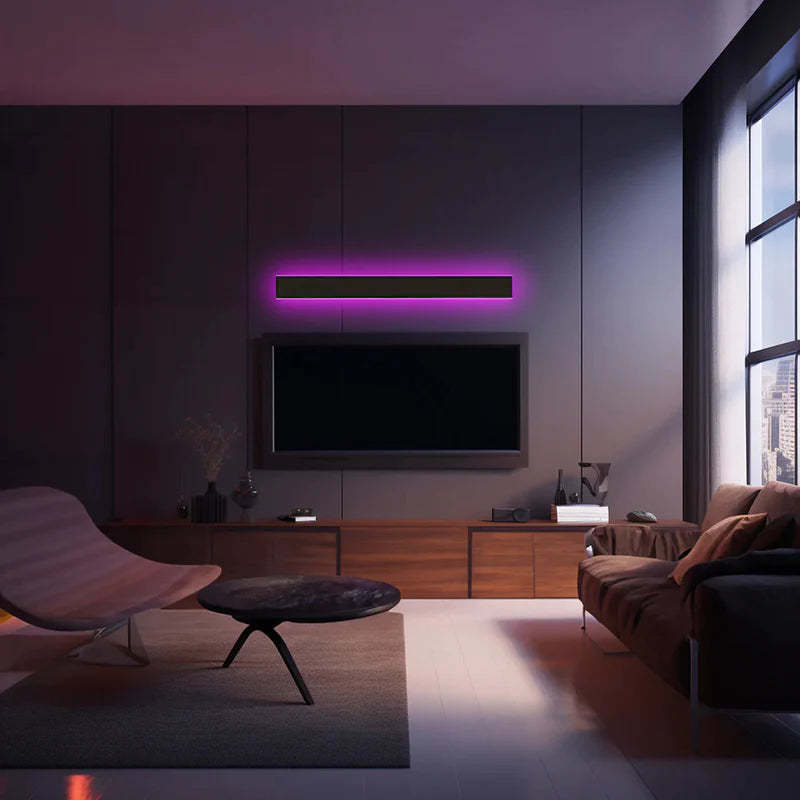 Edge Applique Murale Extérieur LED Étanche Minimaliste Métal Cour