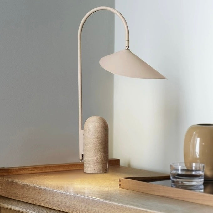 Carins Nordic Minimalist Table Lamp Floor Lamp Black/Beige Bedroom/Living Room